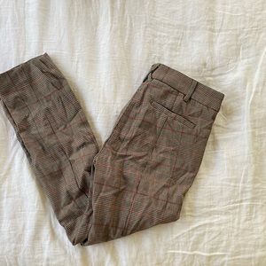 Anthropology plaid pants